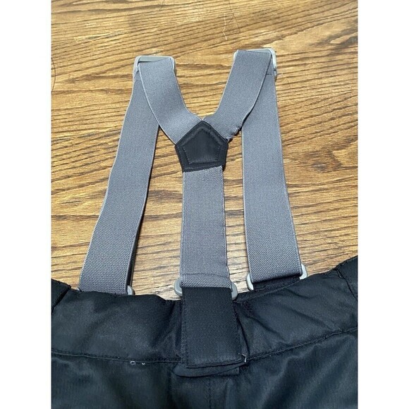 FireFly Bib Overall Youth Size S/P Aquabase Elite Kids Black Snow Ski Pants - Picture 14 of 16